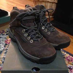 Timberland Whiteledge Brown Leather Waterproof Boots size 8.5